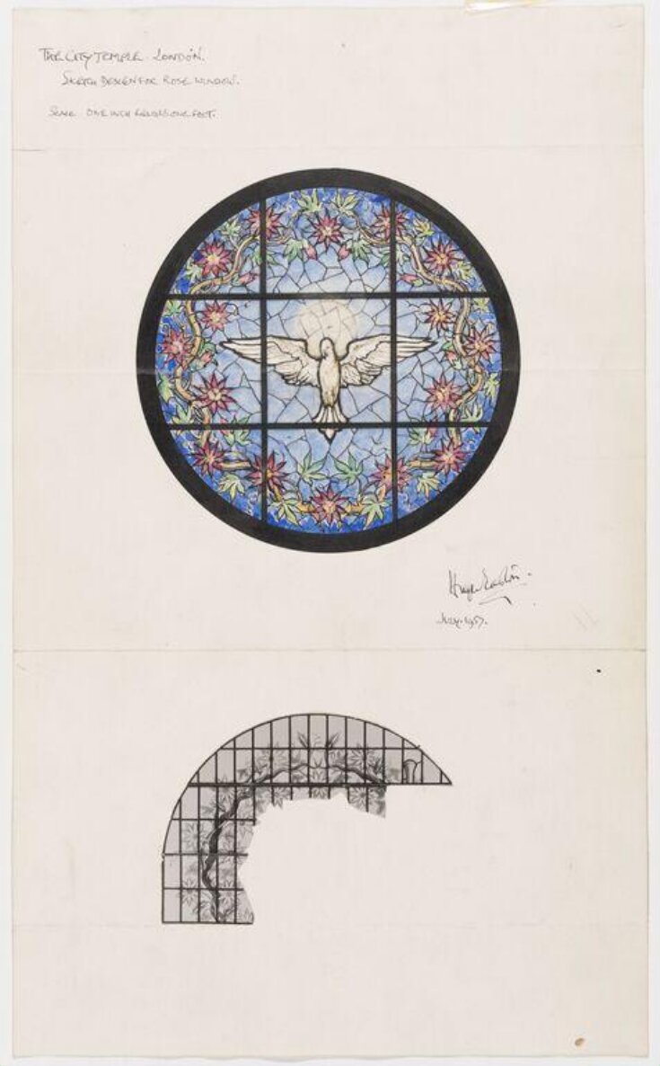 Stained Glass Design Easton, Hugh V&A Explore The Collections