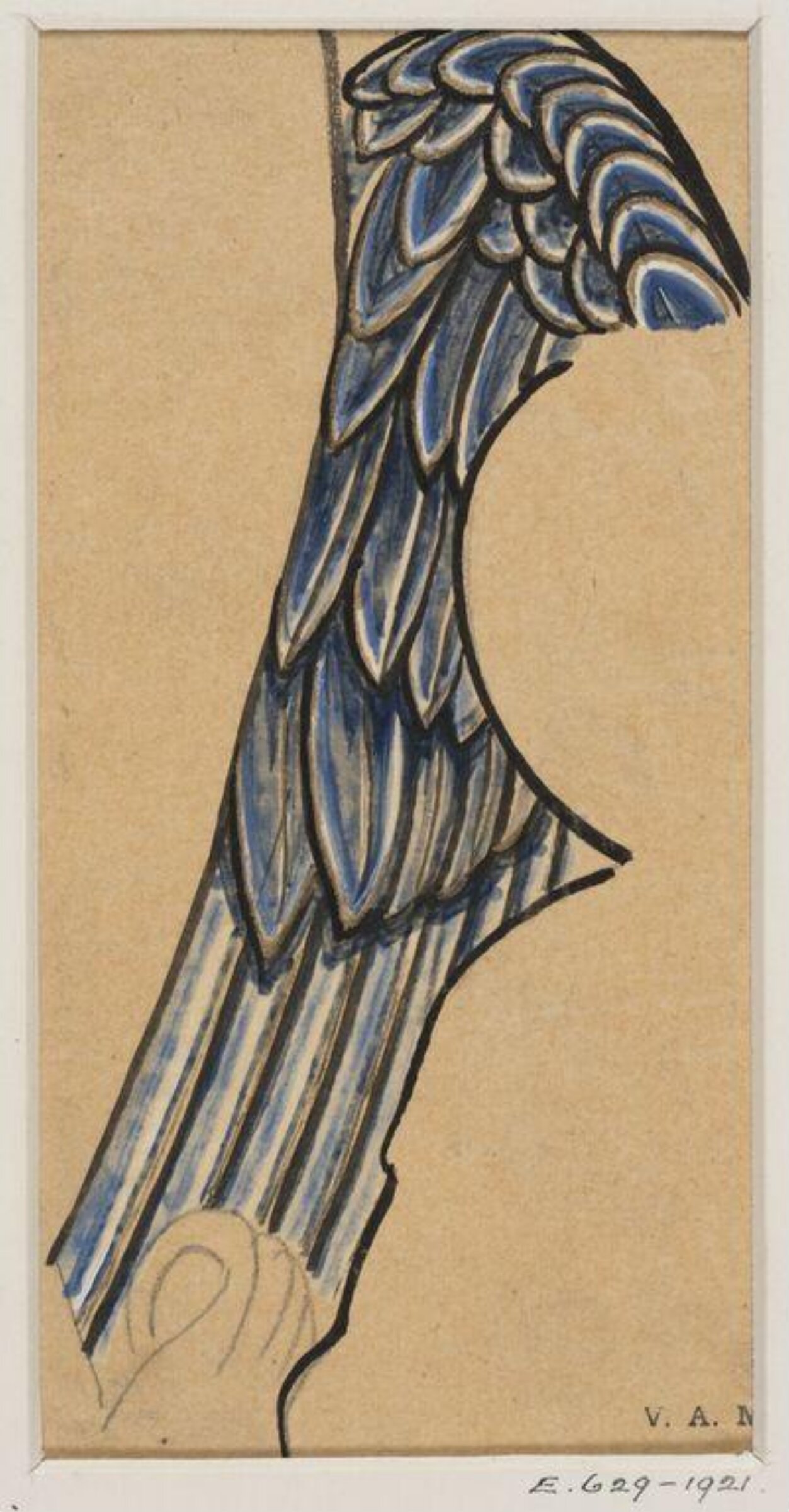 Drawing, William Blake Richmond, late 19th century