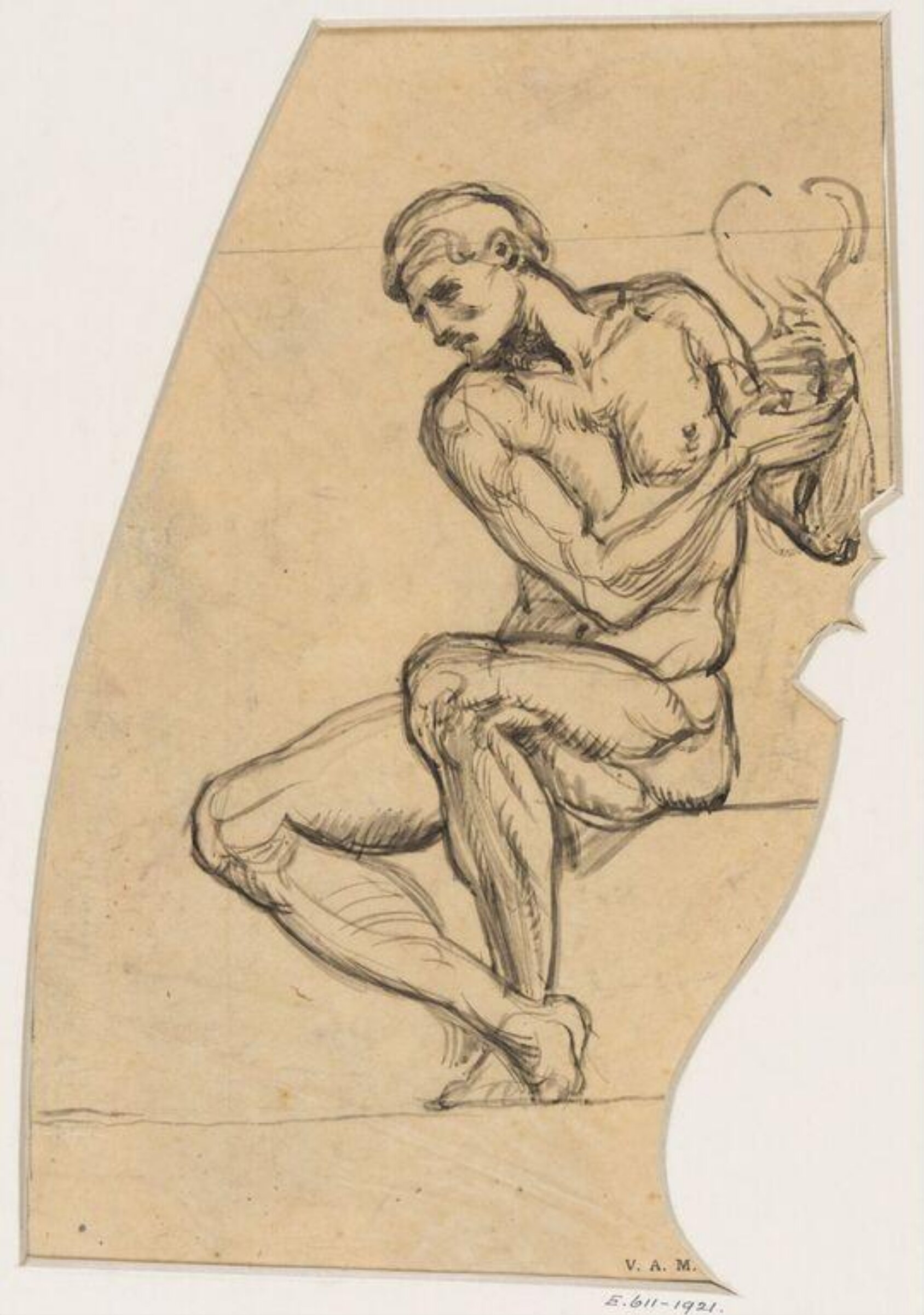 Drawing, William Blake Richmond, late 19th century