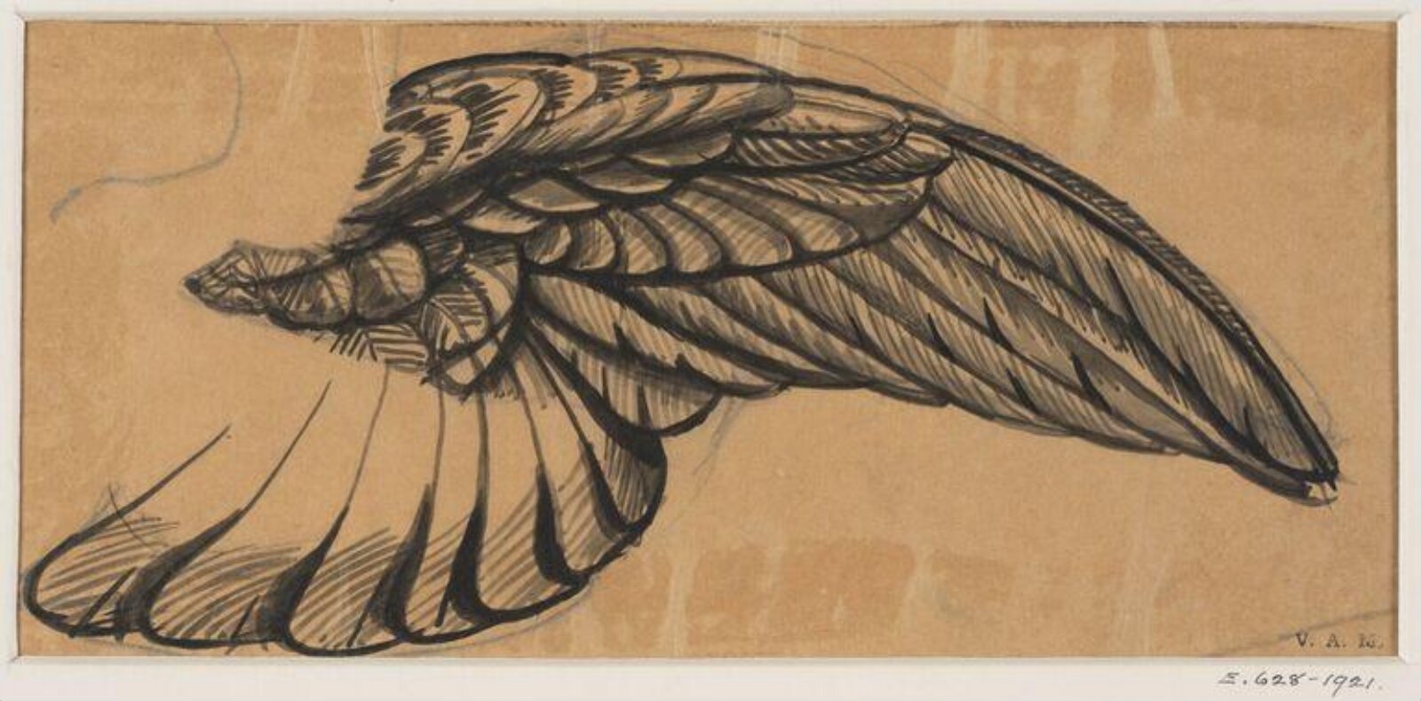 Drawing, William Blake Richmond, late 19th century