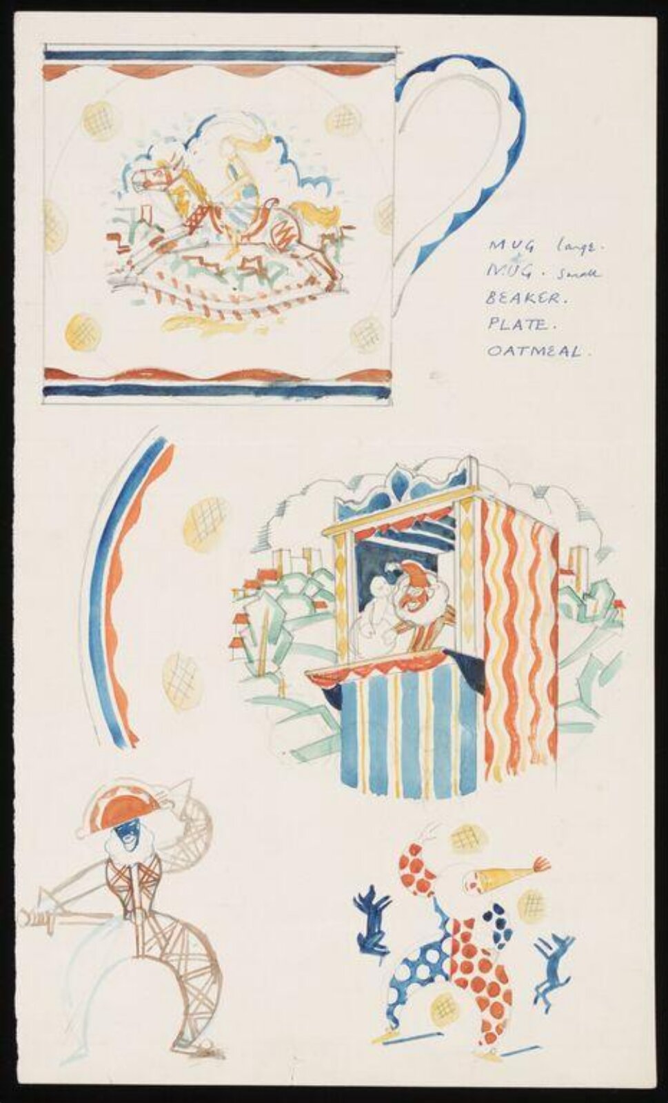 Drawing, Reginald George Haggar, 1930-1949
