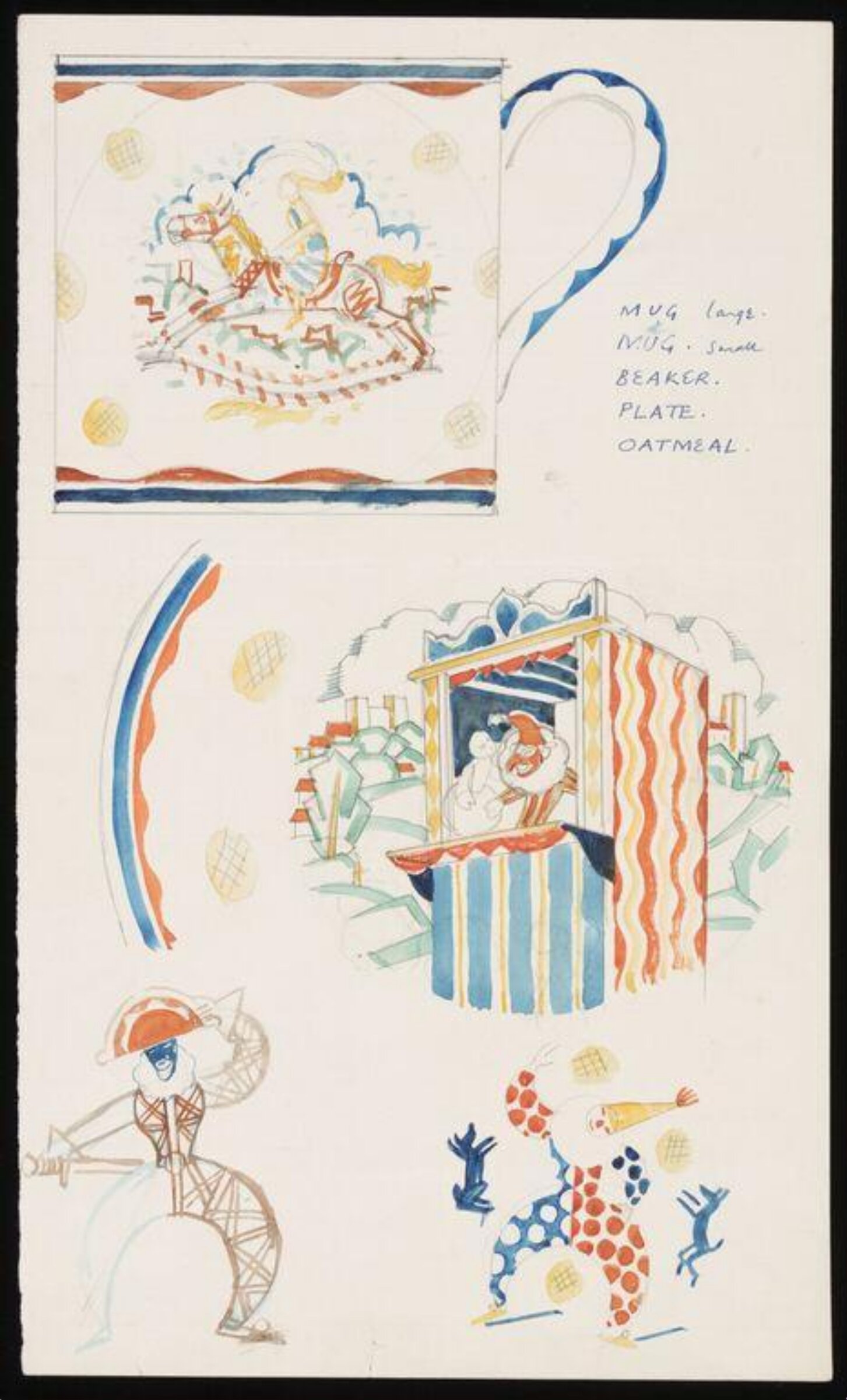 Drawing, Reginald George Haggar, 1930-1949