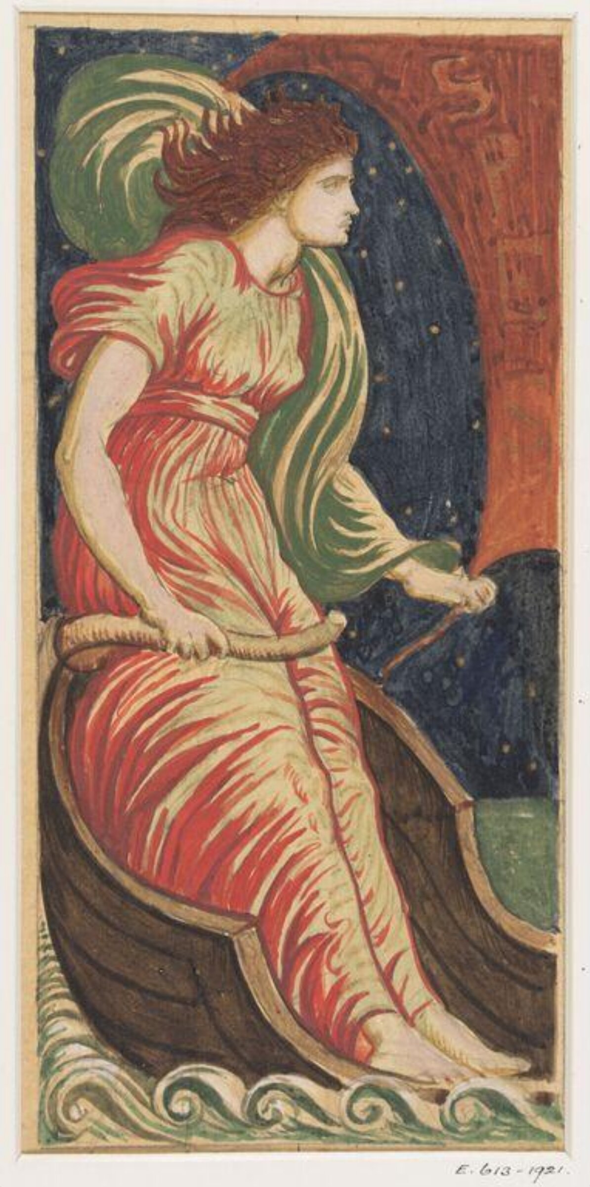 Drawing, William Blake Richmond, late 19th century