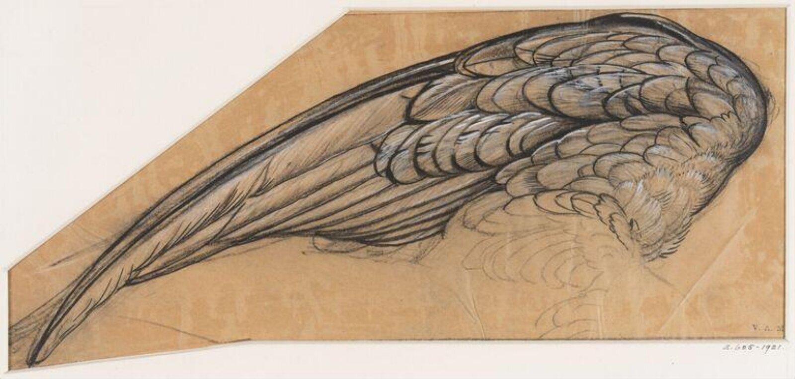 Drawing, William Blake Richmond, late 19th century