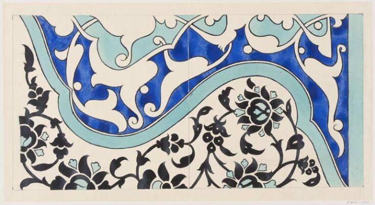 Drawing of Tile Decoration top image