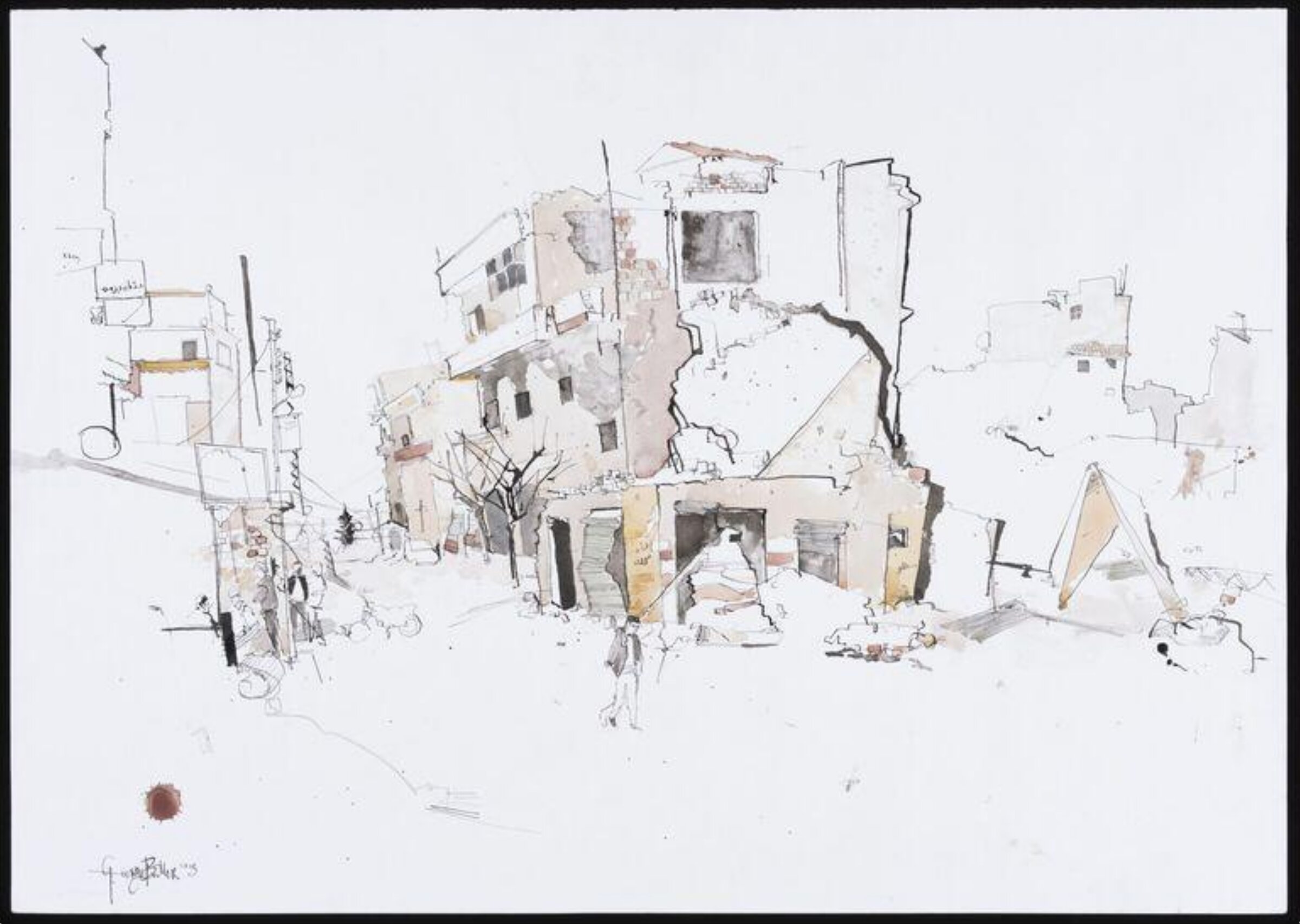 Taftanaz, Syria, George Butler, February 2013