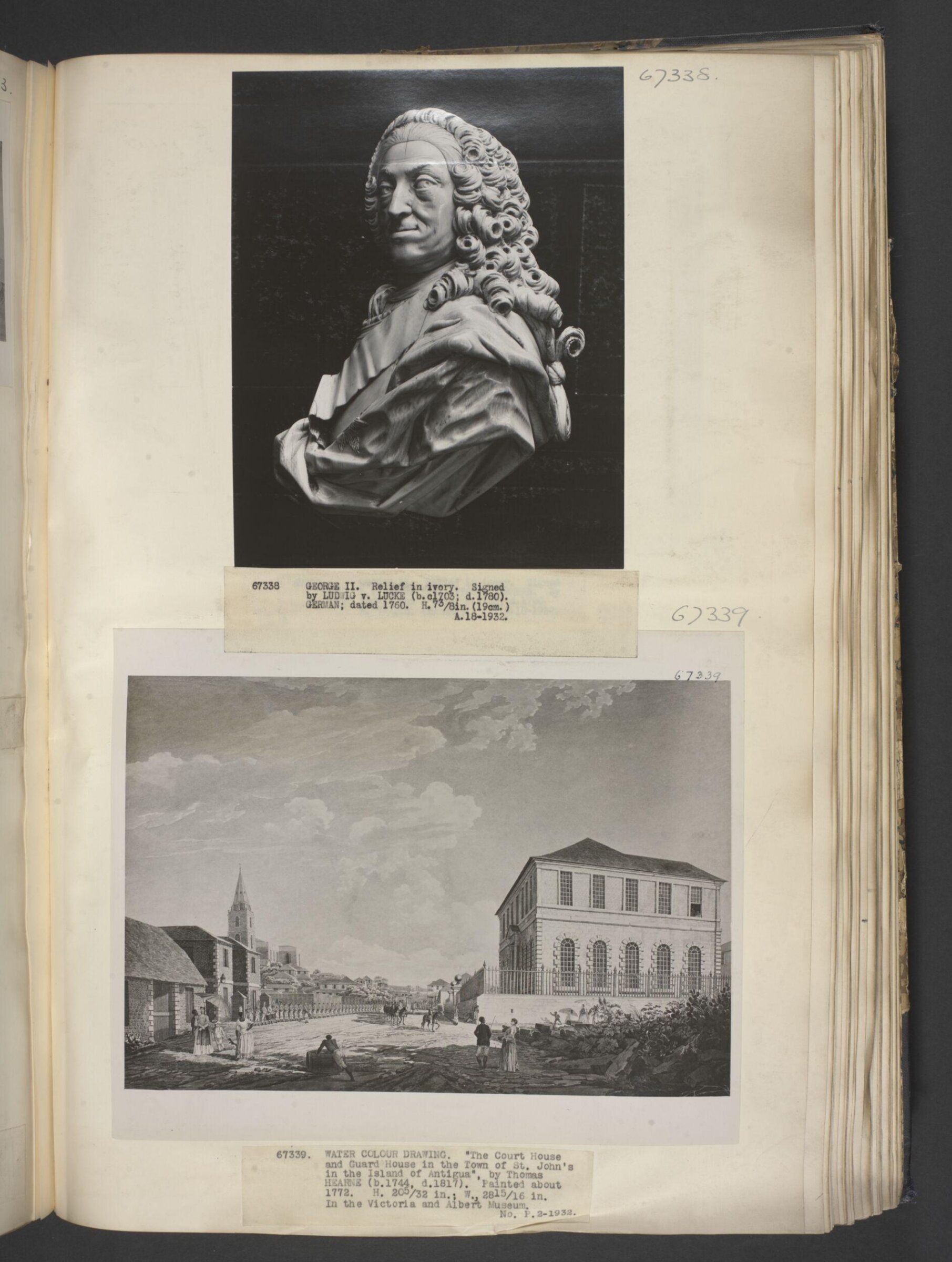 The Court House and Guard House in the town of St. John's in the Island of Antigua, Thomas Hearne, ca. 1771