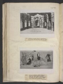 design for Act I, scene 8, Queen's apartment thumbnail 1