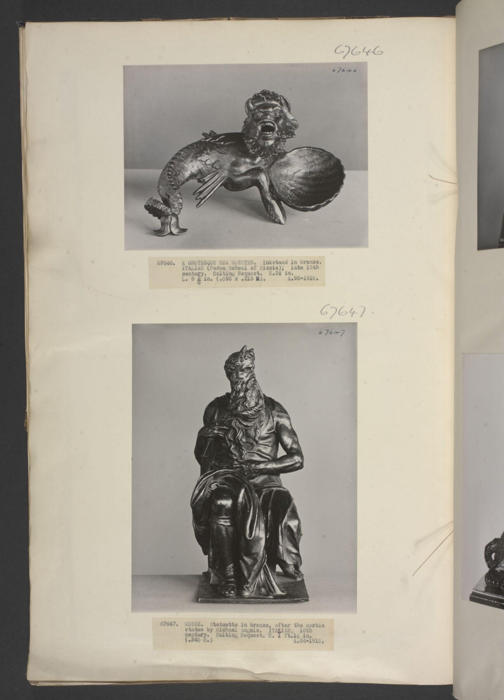 Moses, Michelangelo, late 16th century or early 17th century