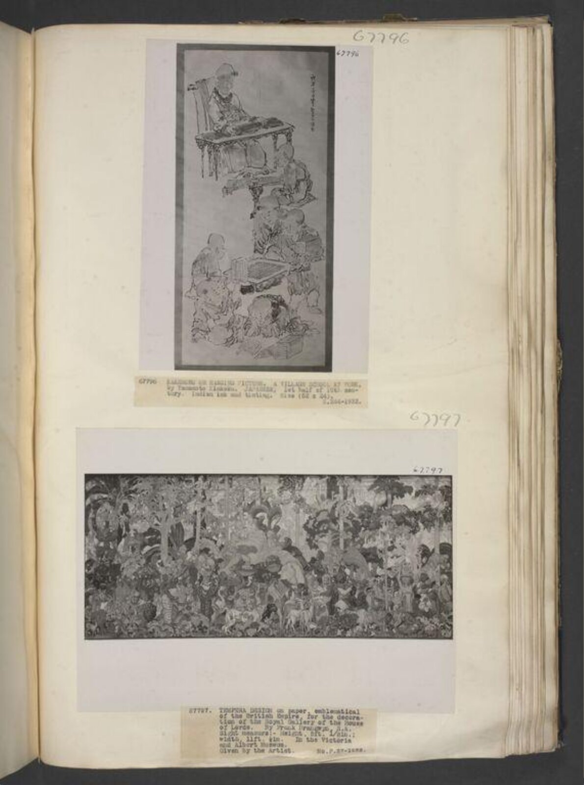 Cartoon for 'India', Frank Brangwyn, 1926