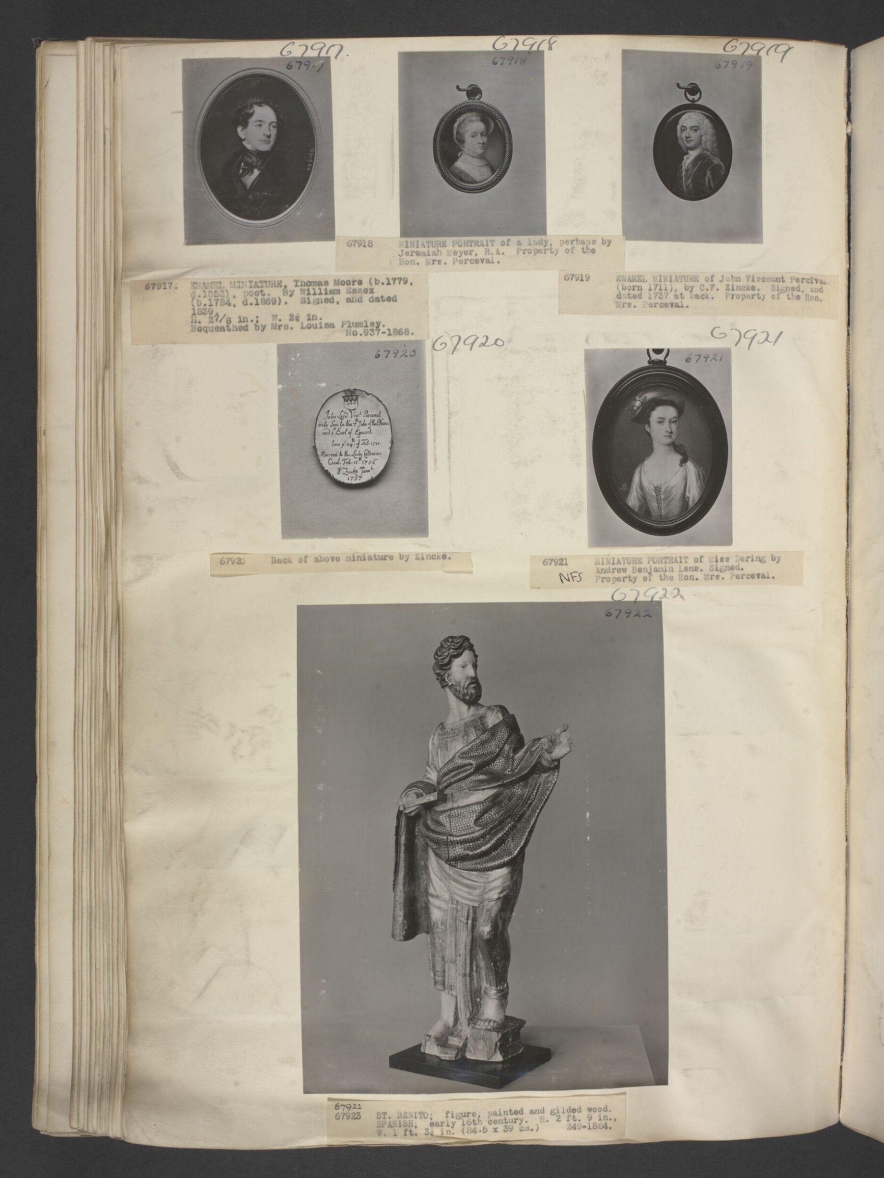 Thomas Moore, William Essex, 1839