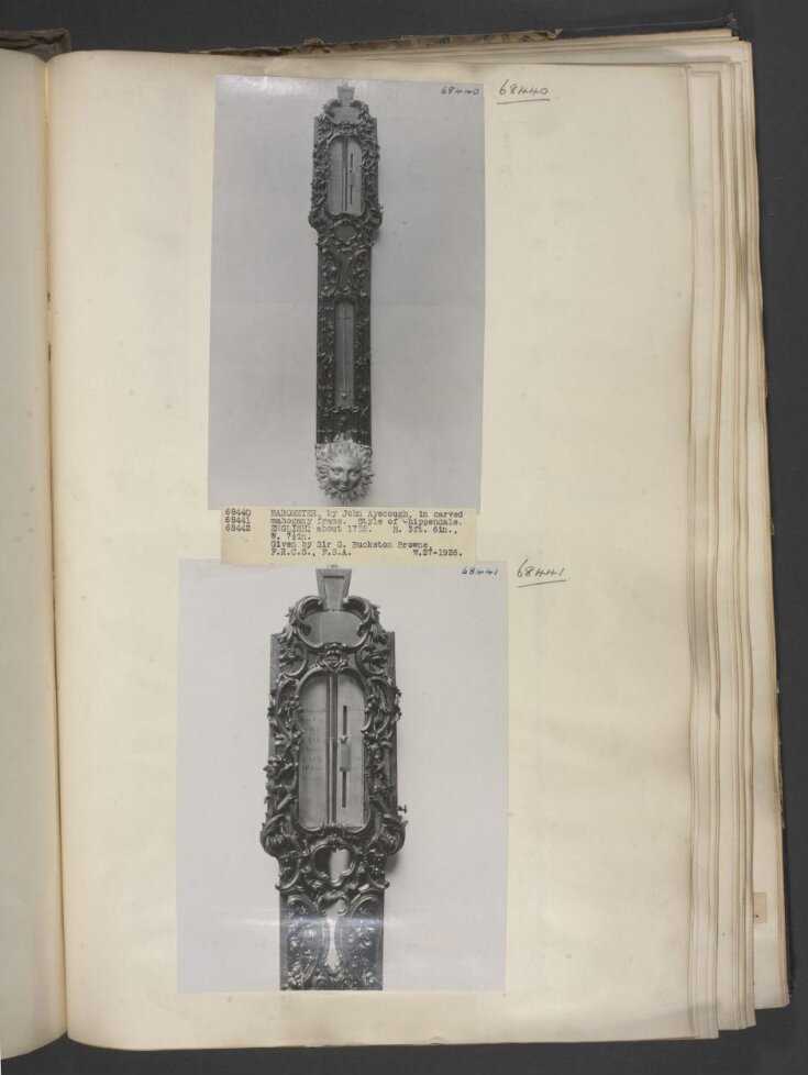 Barometer top image