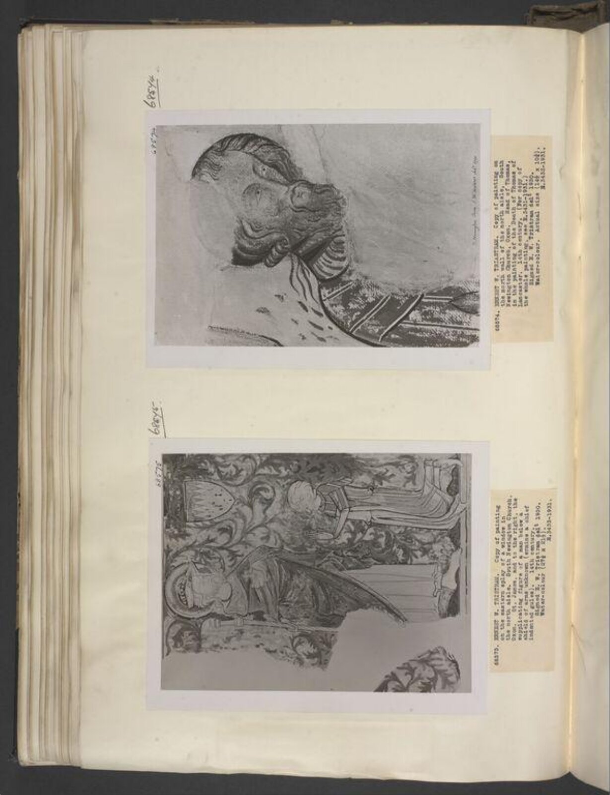 Drawing, Ernest William Tristram, 1930
