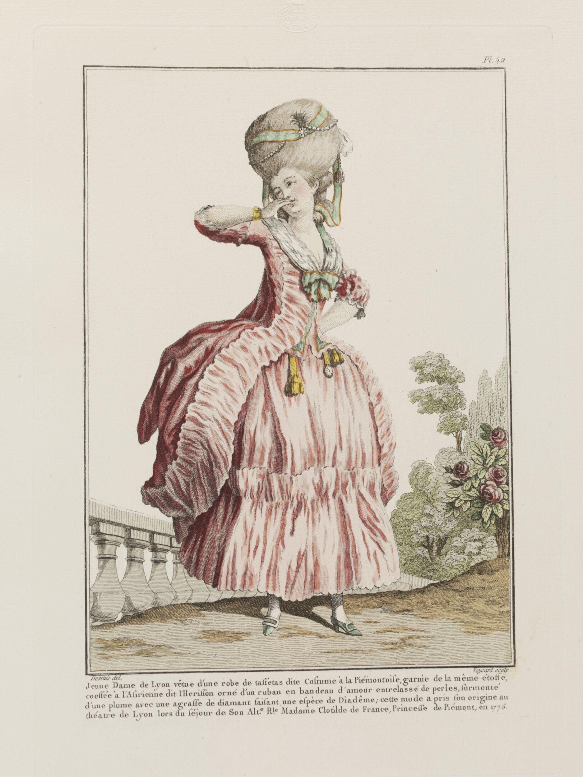 Galerie des modes et costumes français : dessinés d'après nature, 1778-1787 / réimpression accompagnée d'une préface par M. Paul Cornu