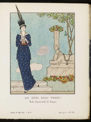 Gazette du bon ton : arts, modes et frivolités