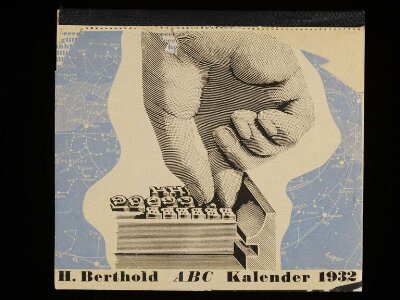 H. Berthold Kalender / [Designed by] H. Bayer