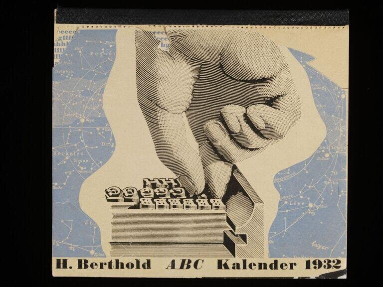 H. Berthold Kalender / [Designed by] H. Bayer