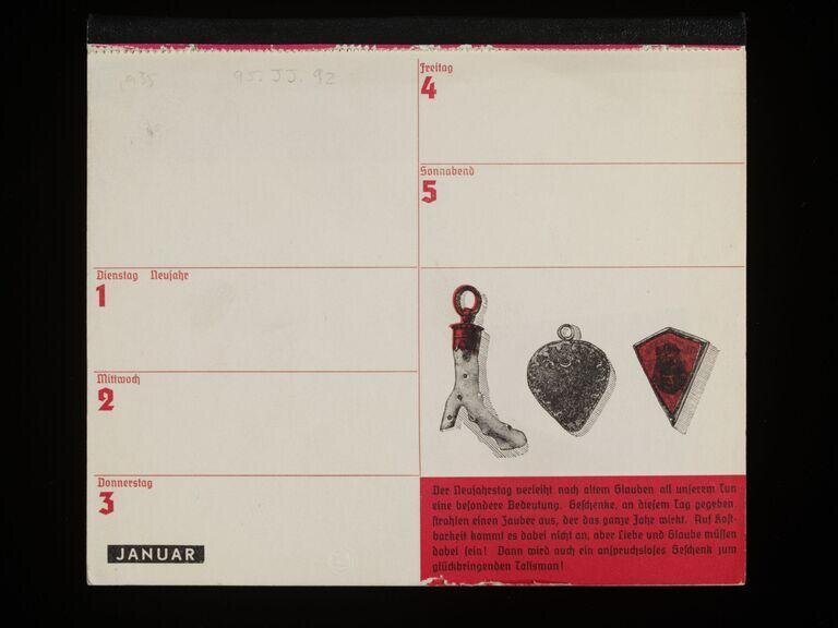 H. Berthold Kalender / [Designed by] H. Bayer