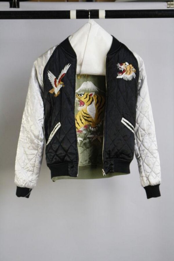 Vintage Gang of Four Embroidered Members Only Jacket