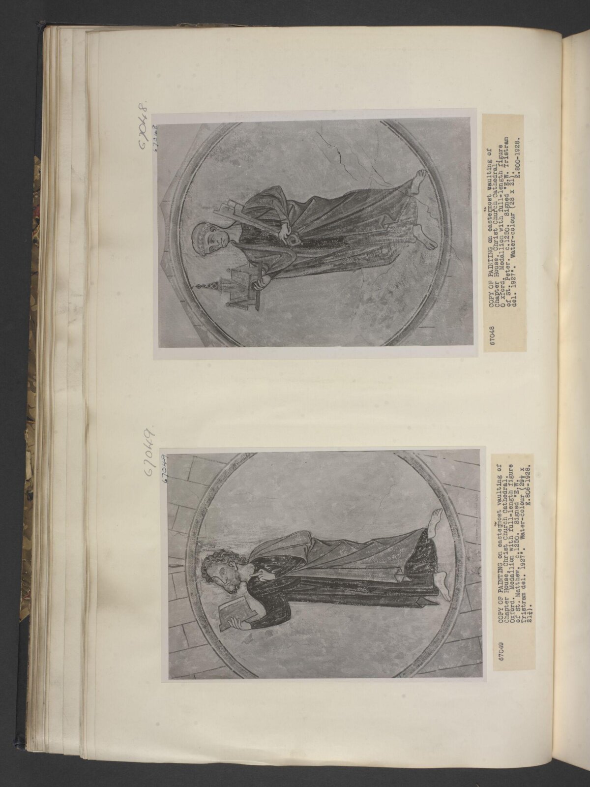 Drawing, Ernest William Tristram, 1927