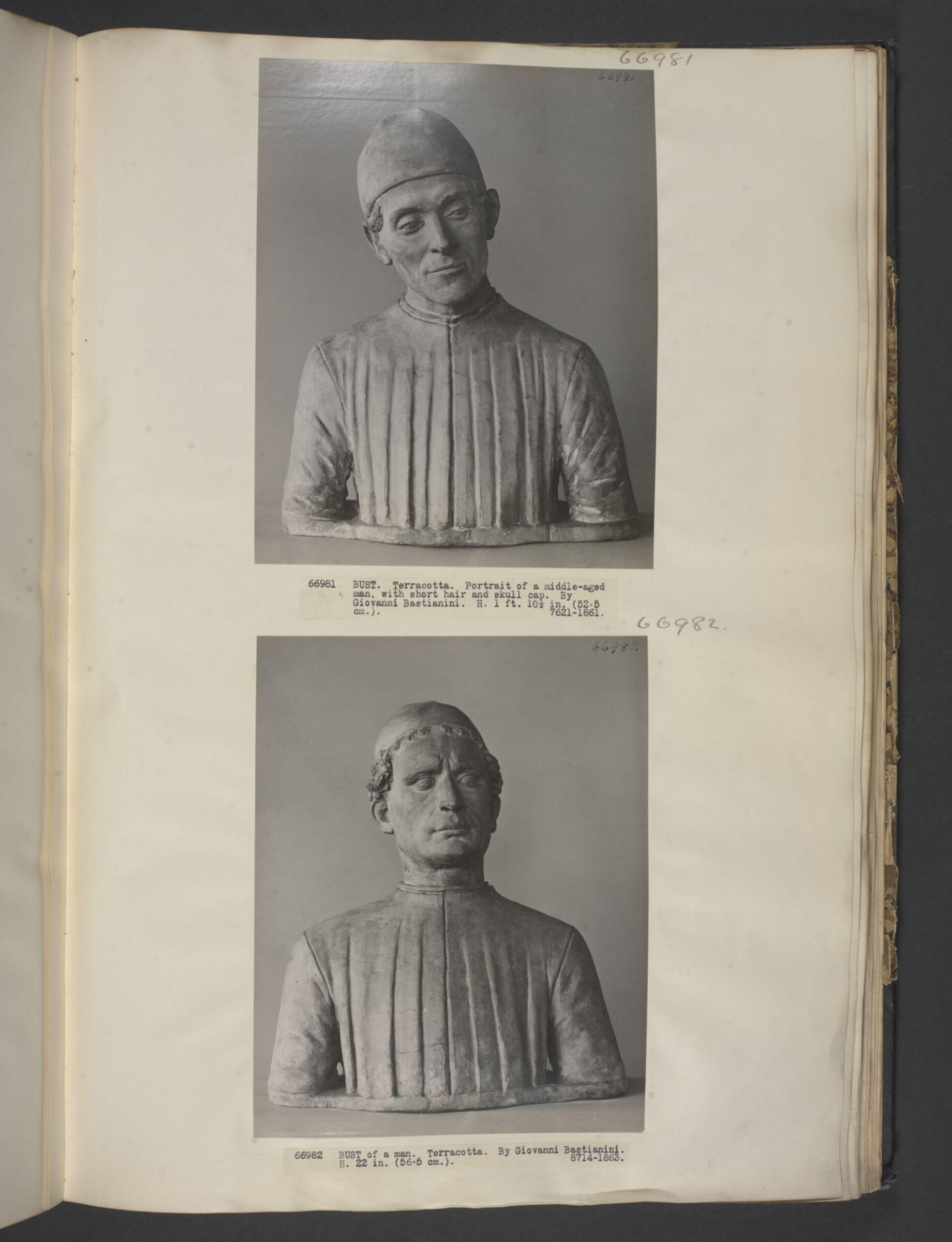A young man, Giovanni Bastianini, middle of the 19th century
