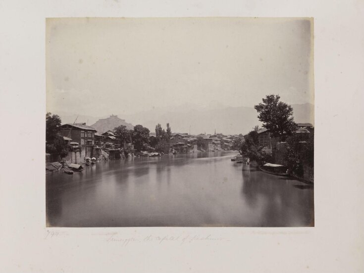 794 - Srinaggar [sic], the capital of Kashmir top image