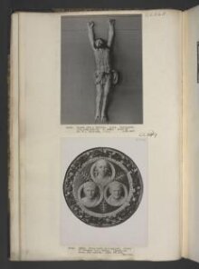 Roundel depicting Julia (?) Augustus & Agrippa thumbnail 1