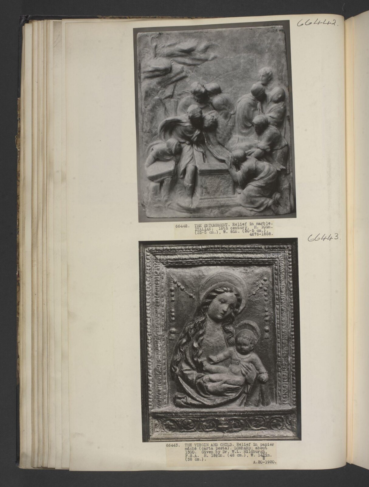 Relief, second half of the 15th century