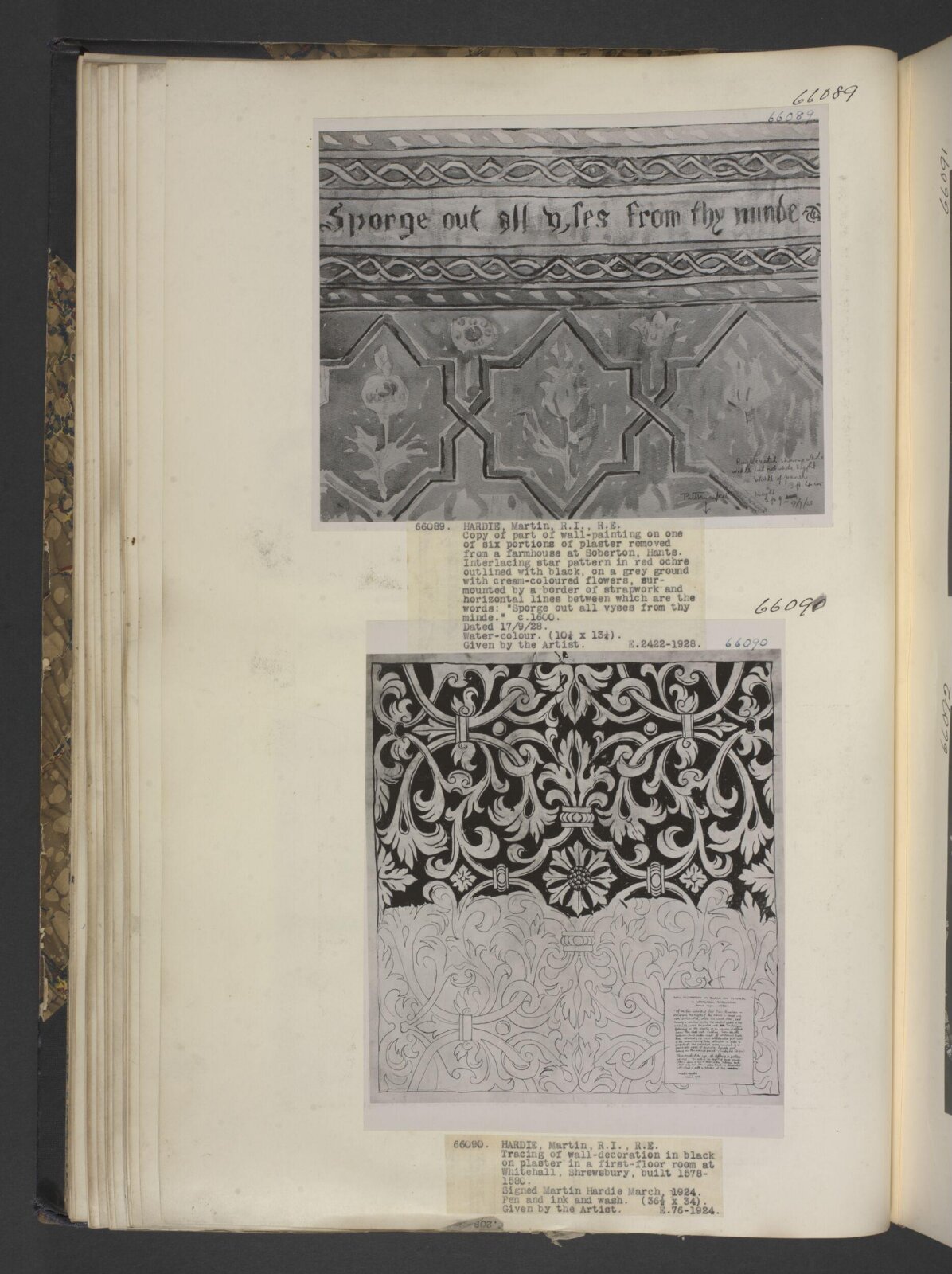 Drawing, Martin Hardie, March 1924