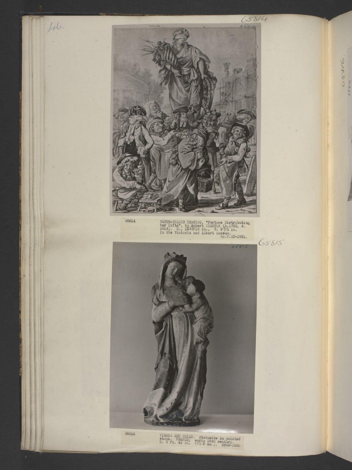 Fortune Distributing her Gifts, Robert Dighton, ca. 1770-1810
