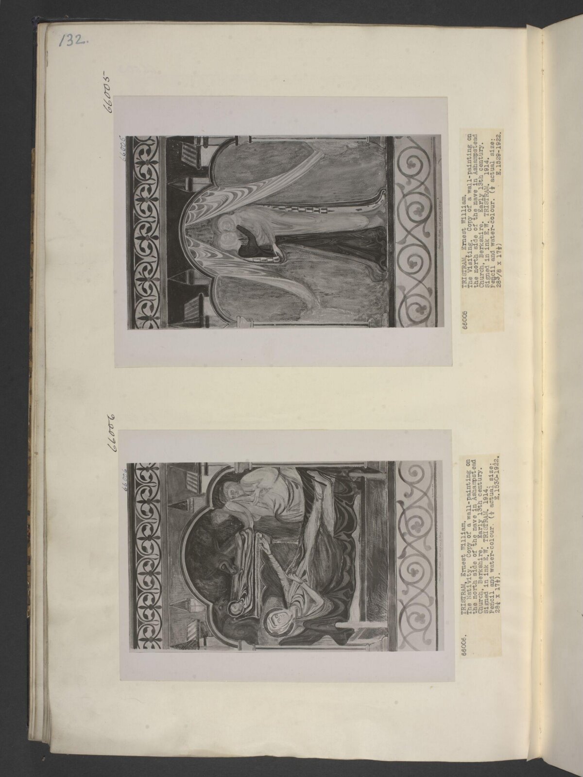 The Nativity, Ernest William Tristram, 1914