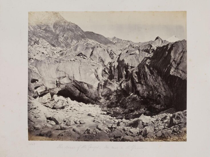 1543 - Source of the Ganges, Ice cave in the Glacier top image