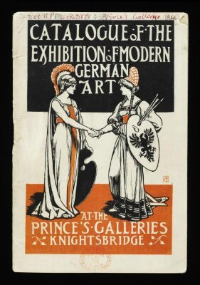 A catalogue of the works of contemporary German artists in London : exhibited at Prince's Gallery, Knightsbridge : May and June 1906