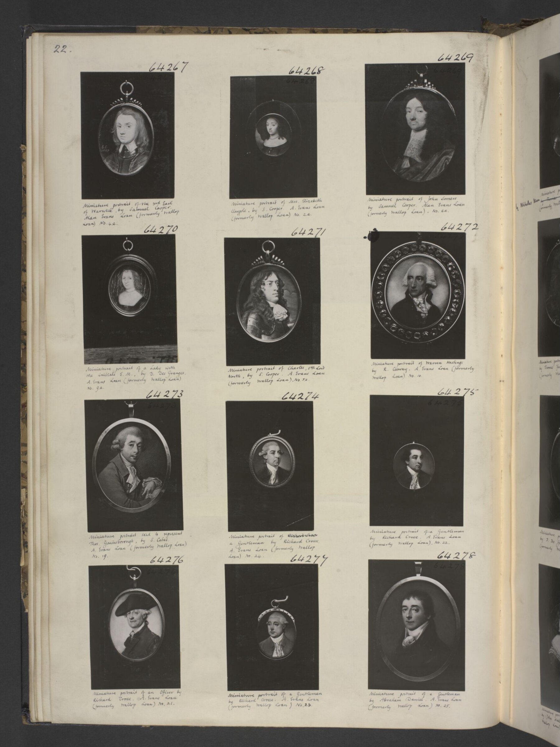 Portrait miniature of an unknown man, Richard Crosse, ca. 1762-1810