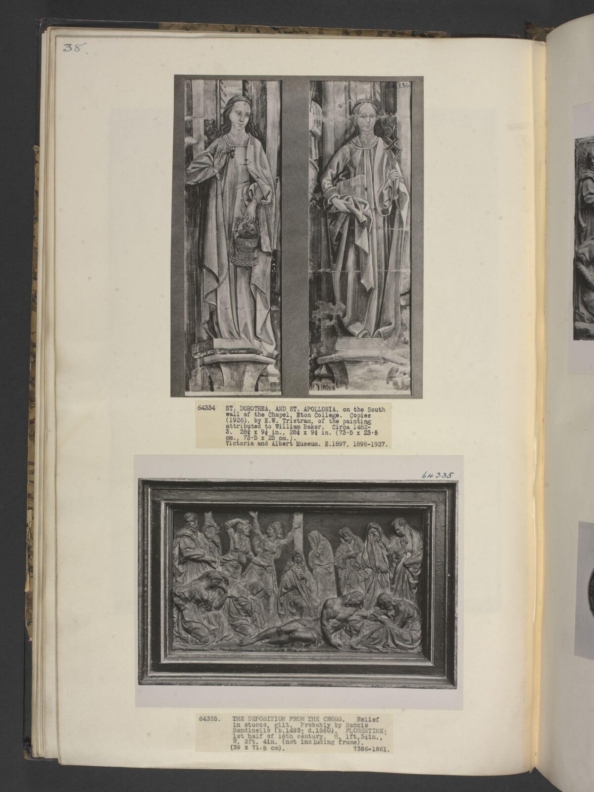 St. Apollonia, Ernest William Tristram, 1926