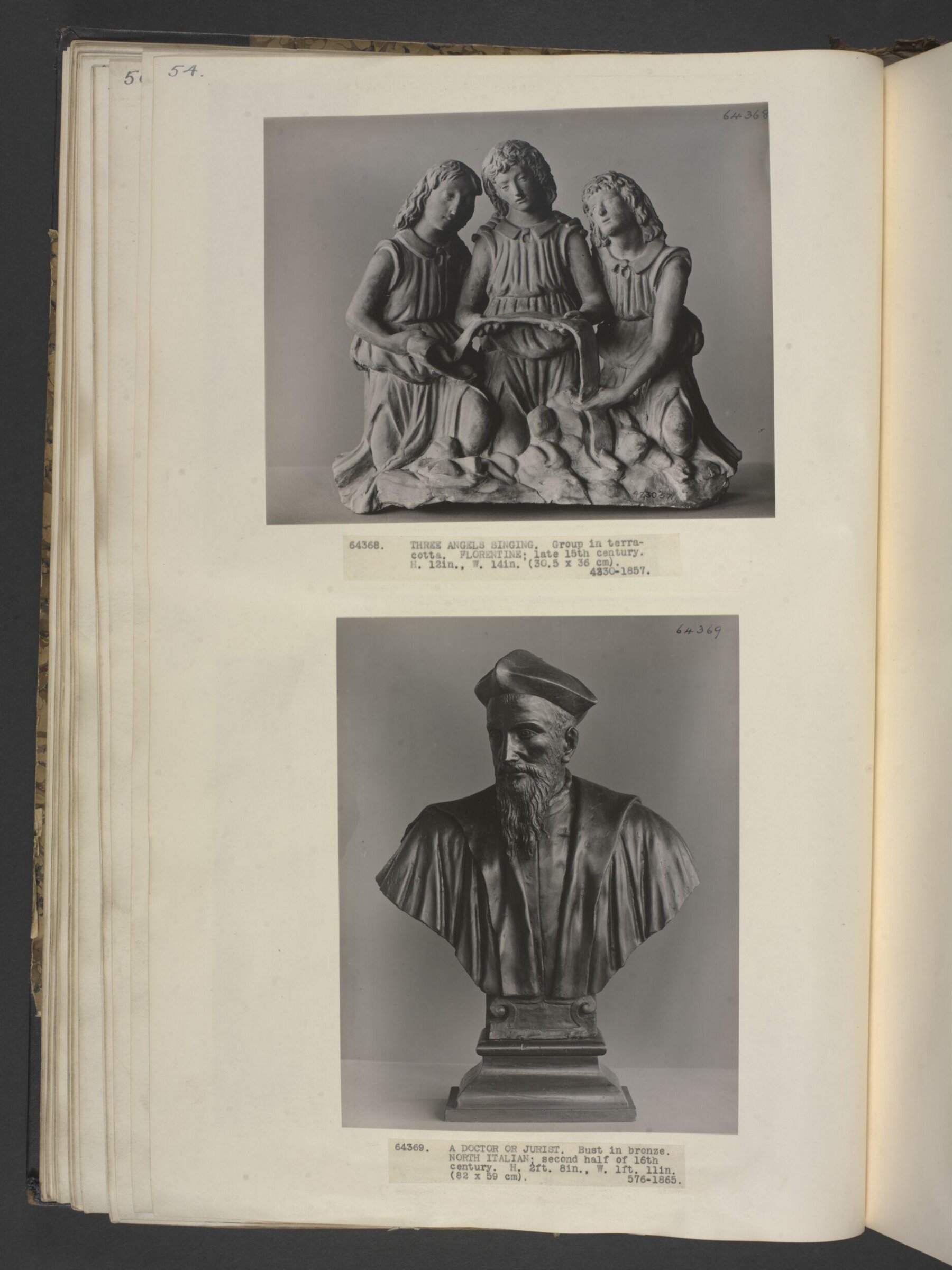 Three Angels Singing, Benedetto Buglioni, late 15th century to early 16th century