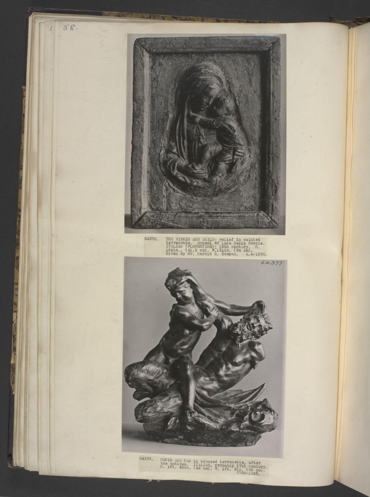 Cupid and Pan, first half of 17th century