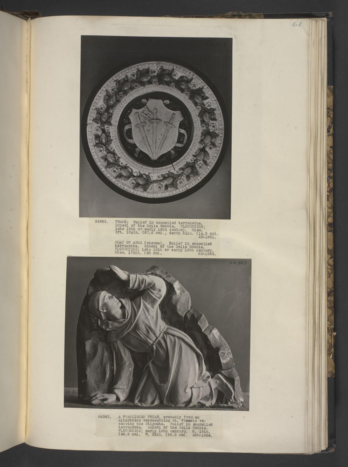 A Franciscan Friar, Giovanni della Robbia, early 16th century