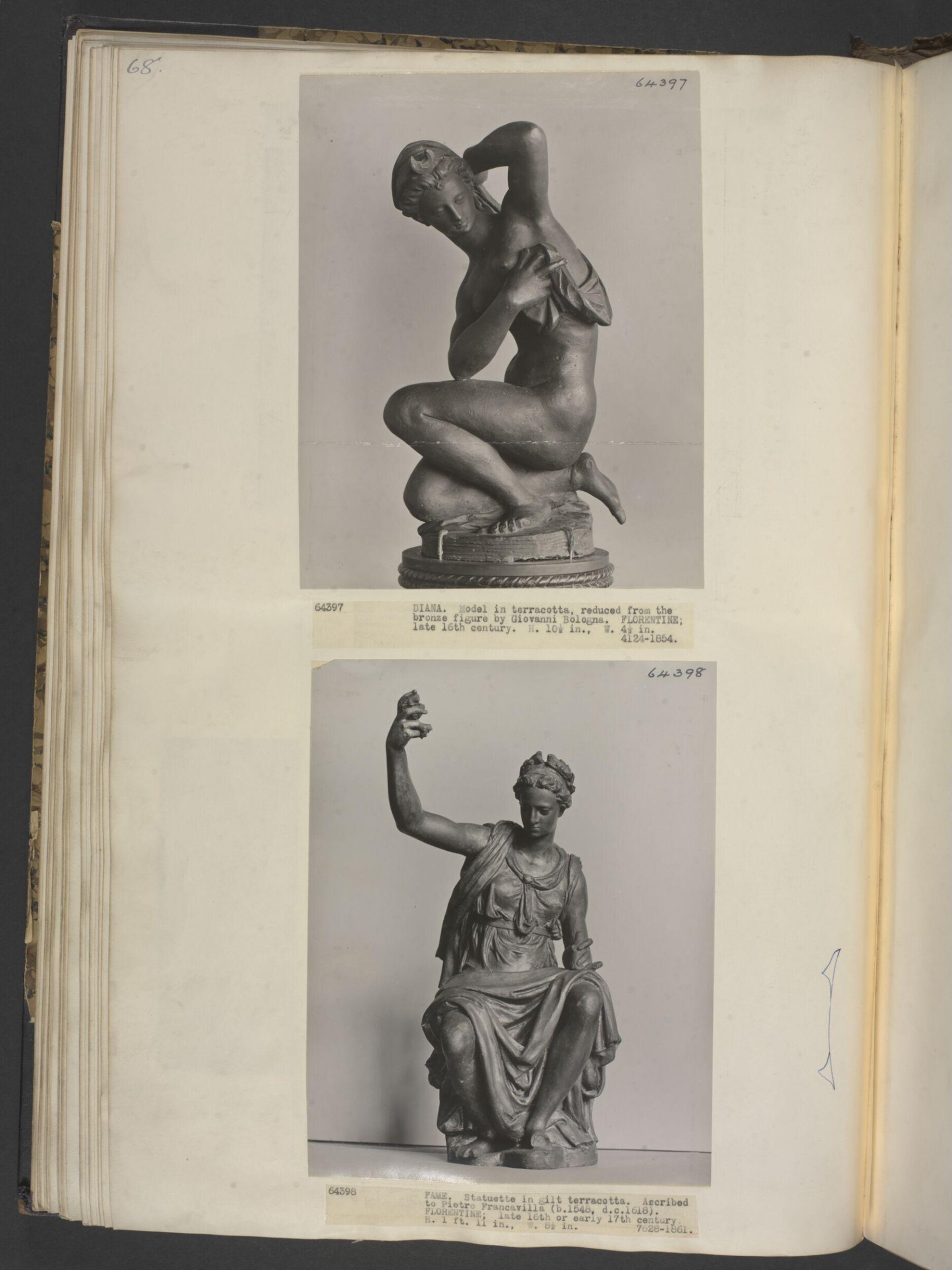 Diana after the Bath, after Giambologna, c. 1815-1855