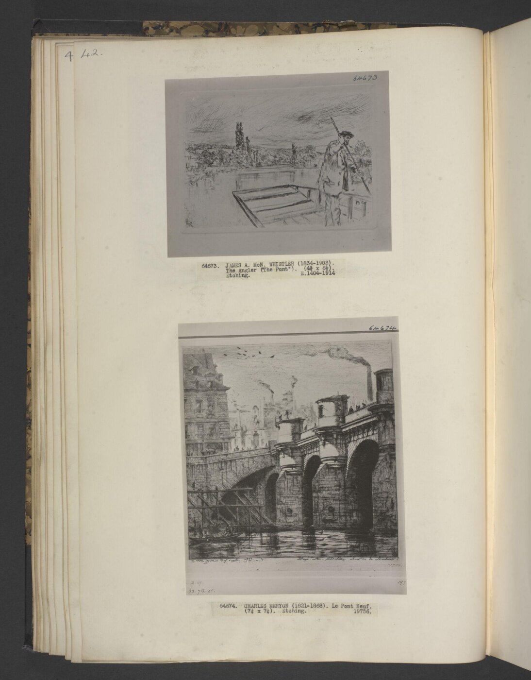 Meryon, Charles, The Pont-Neuf, Paris