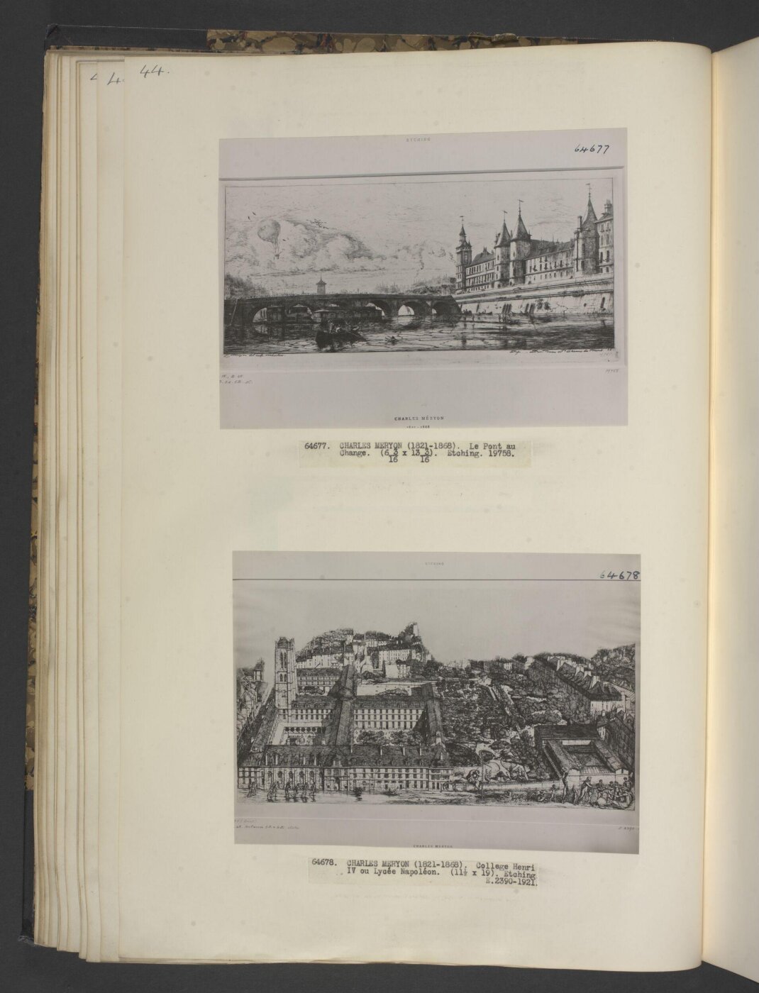Meryon, Charles, The Pont-au-Change, Paris