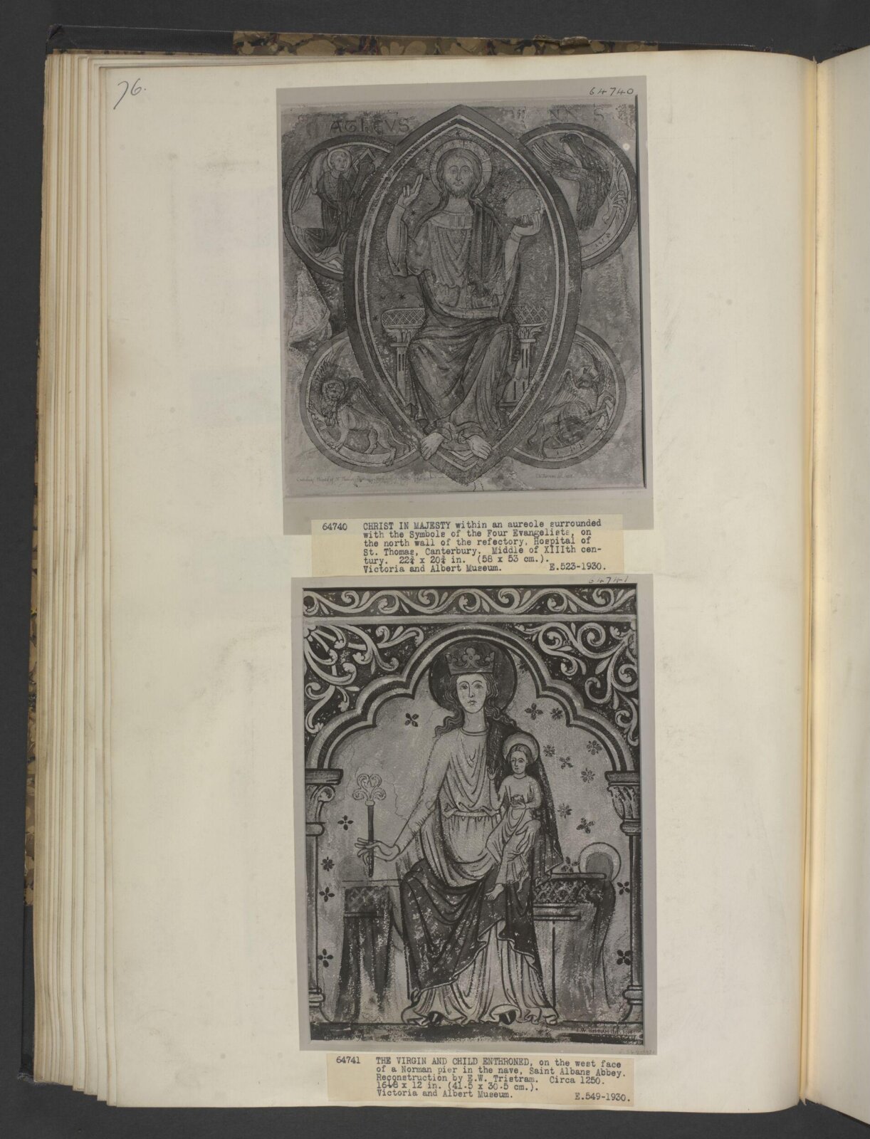 Drawing, Ernest William Tristram, 1914