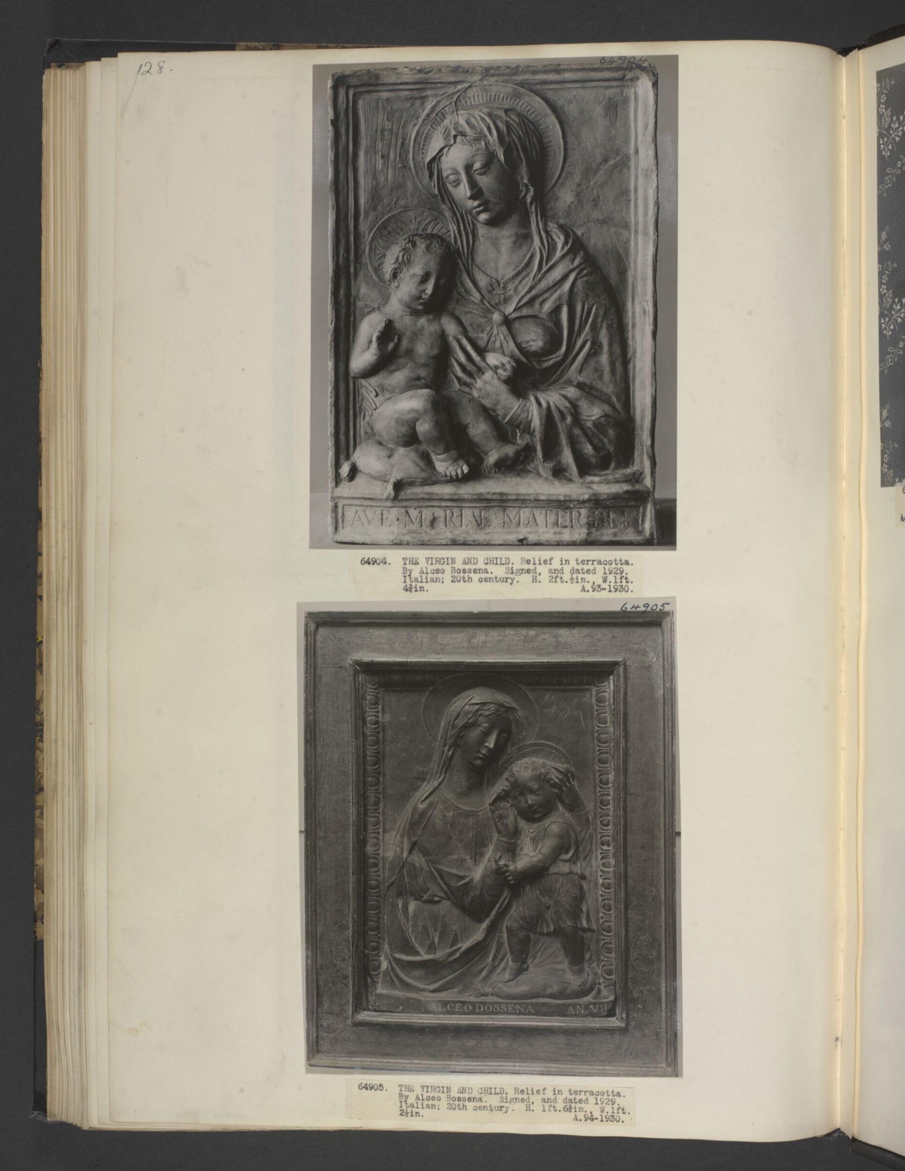 The Virgin and Child, Alceo Dossena, 1929
