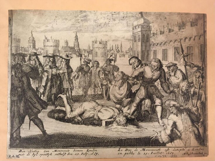 The Execution of the Duke of Monmouth, 25 July 1685 top image