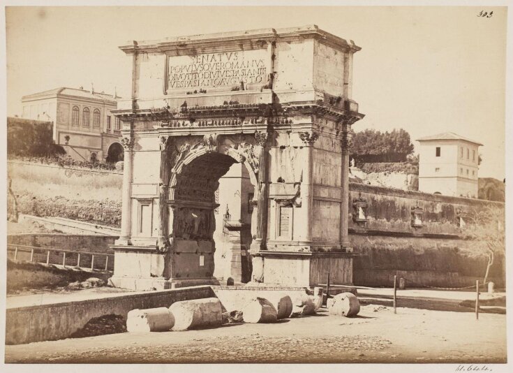 Arches - The Arch of Titus, A.D. 79. | Parker, John Henry | V&A Explore ...