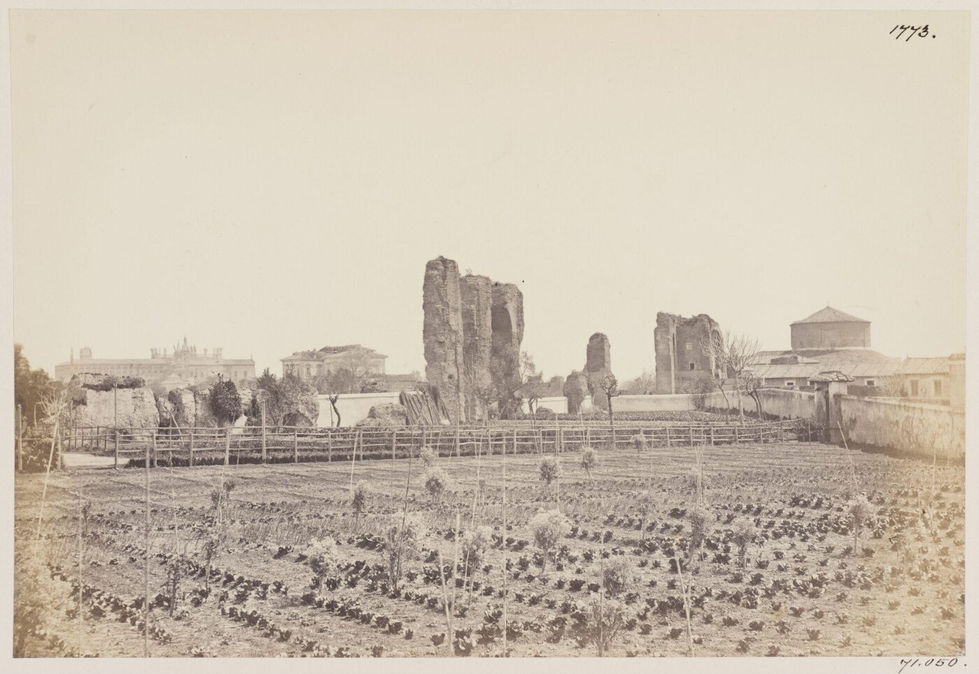 Parker, John Henry, Aqueducts - Arches of Nero on the Caelian, between the great reservoir over the Arch of Dolabella and the Colosseum, now in the garden of the Passionists of SS. John and Paul