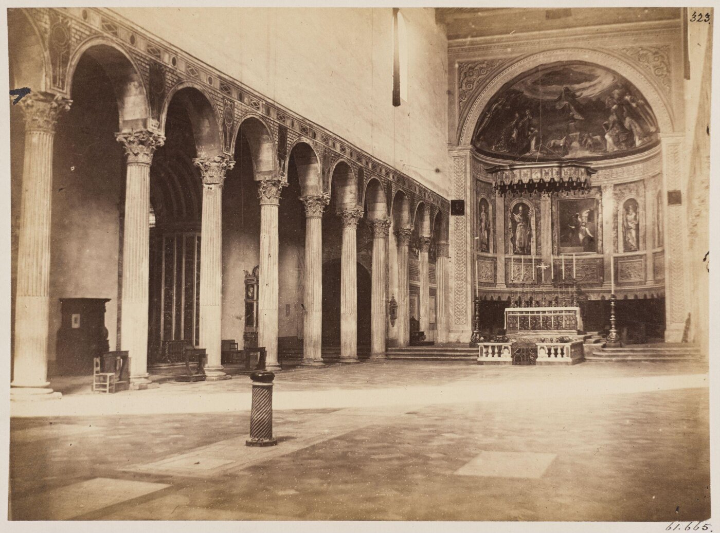 Parker, John Henry, Church of S. Sabina on the Aventine, interior, c. A.D. 500