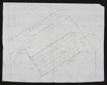 Preliminary theatre groundplan