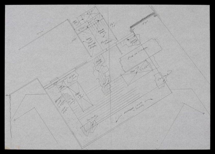 Preliminary theatre groundplan