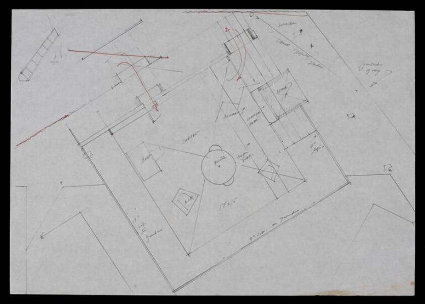 Preliminary theatre groundplan